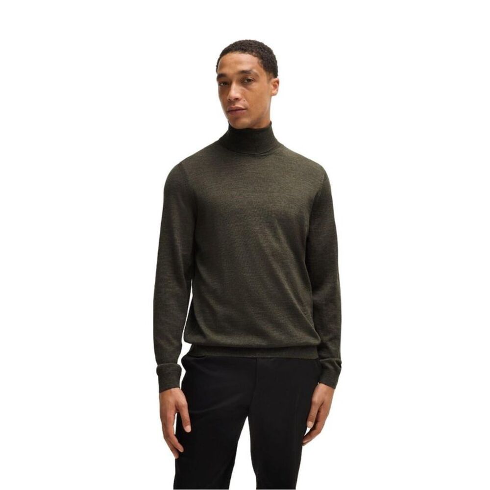 Boss Mens Musso-P Sweater / Olive